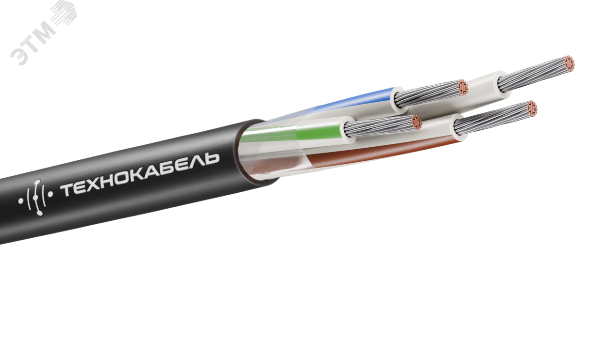 Кабель монтажный МКЭШнг(А)-LS 4х0,75 бар ТРТС