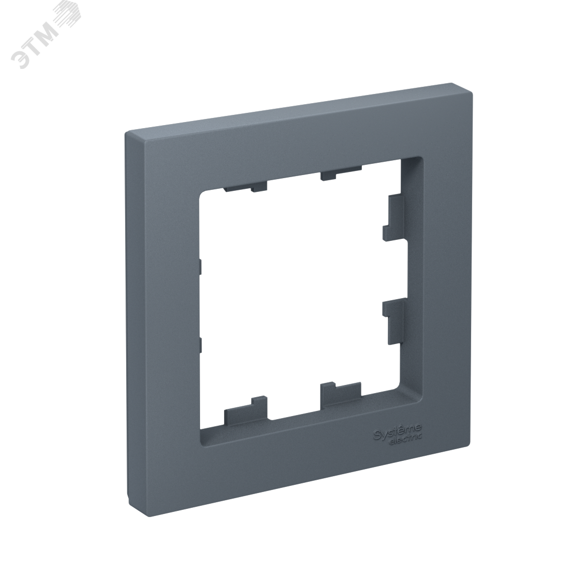 Рамка однопостовая ATLASDESIGN грифель