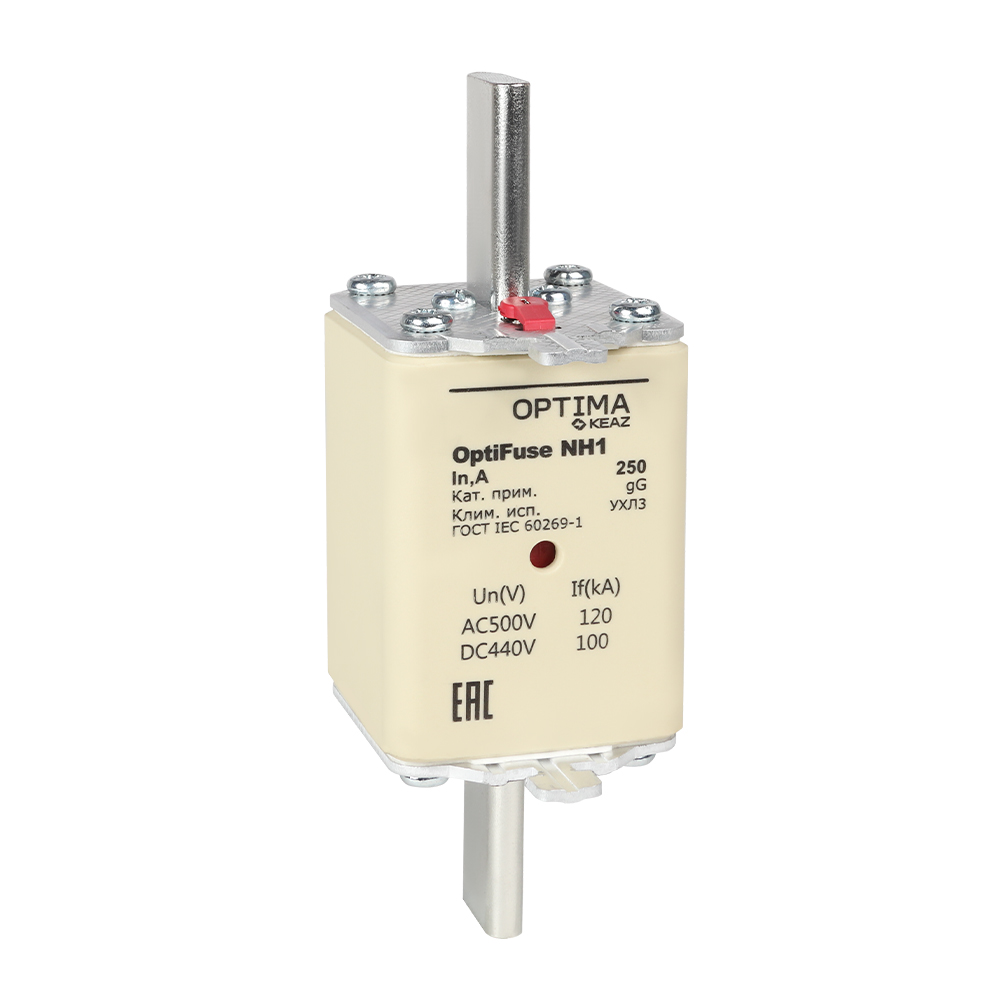 Вставка плавкая OptiFuse NH00-100-gG-УХЛ3