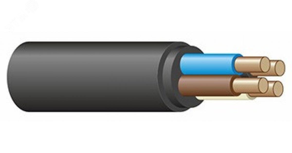Кабель силовой ВВГнг(А)-LS  4х1.5ок(N)-0.66 ТРТС