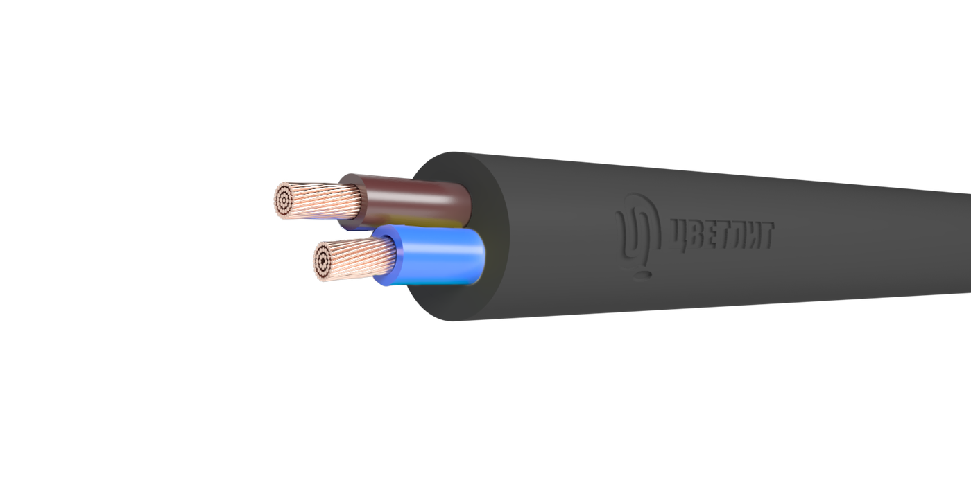 Провод  ПВСнг(А)-LS 2х1,5 ч (100 м) ТРТС