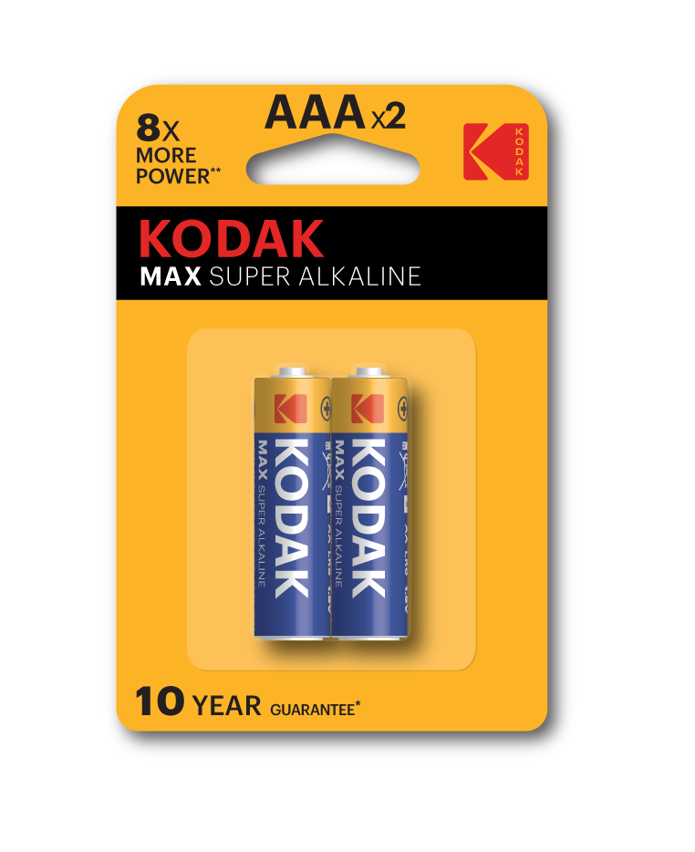 Батарейка Kodak LR03-10BL MAX SUPER Alkaline [K3A-10] (100/1000/36000)