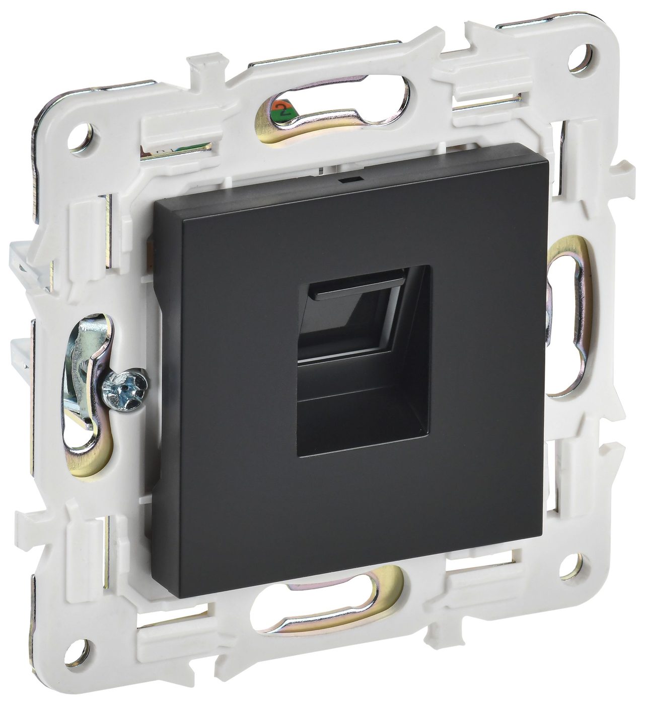 SKANDY Розетка компьютерная RJ45 кат.5E SK-K01Bl черный