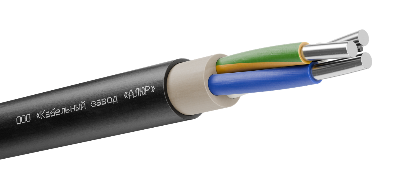 Кабель АВВГнг(А)-LS 3х16.0 ок(N PE)-0.66