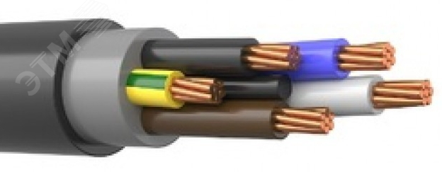 Кабель силовой ППГнг(А)-HF 5х35,0 мк (N,PE) - 0,66 кВ ТРТС