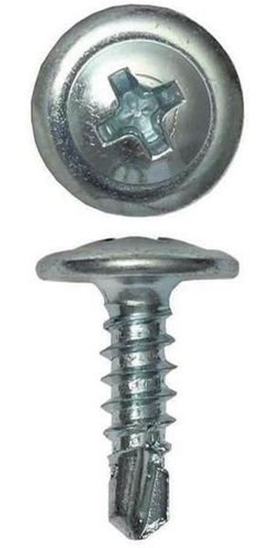 Саморез пресс-шайба 4.2x13 со сверлом