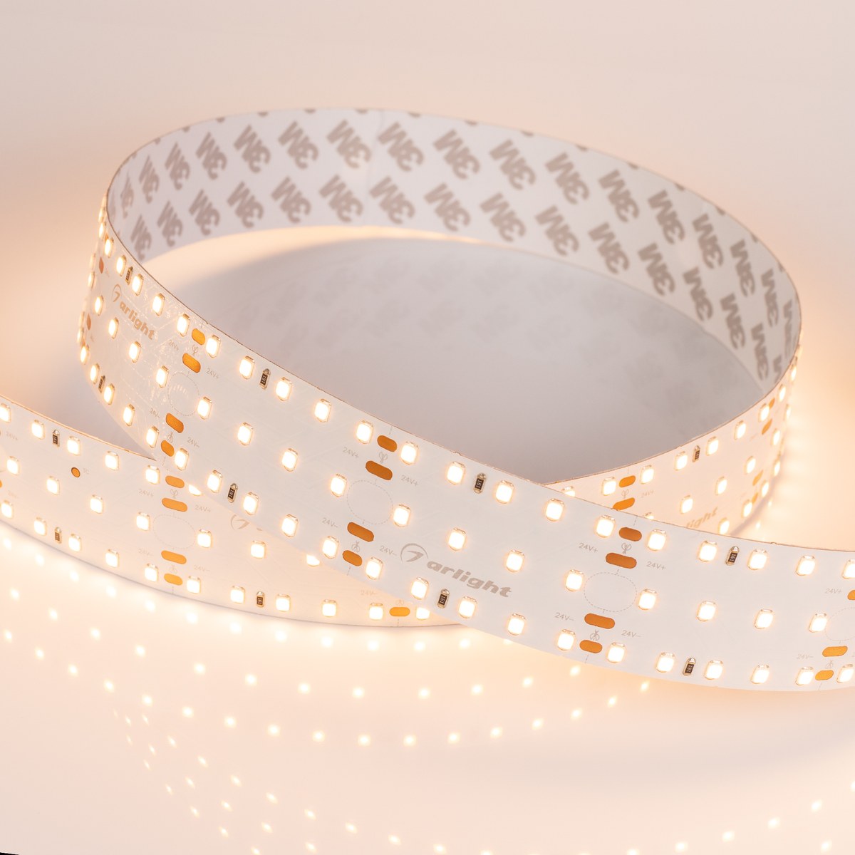 Светодиодная лента S2-A280-34mm 24V Warm2700 (25 W/m, IP20, 2835, 2.5m)