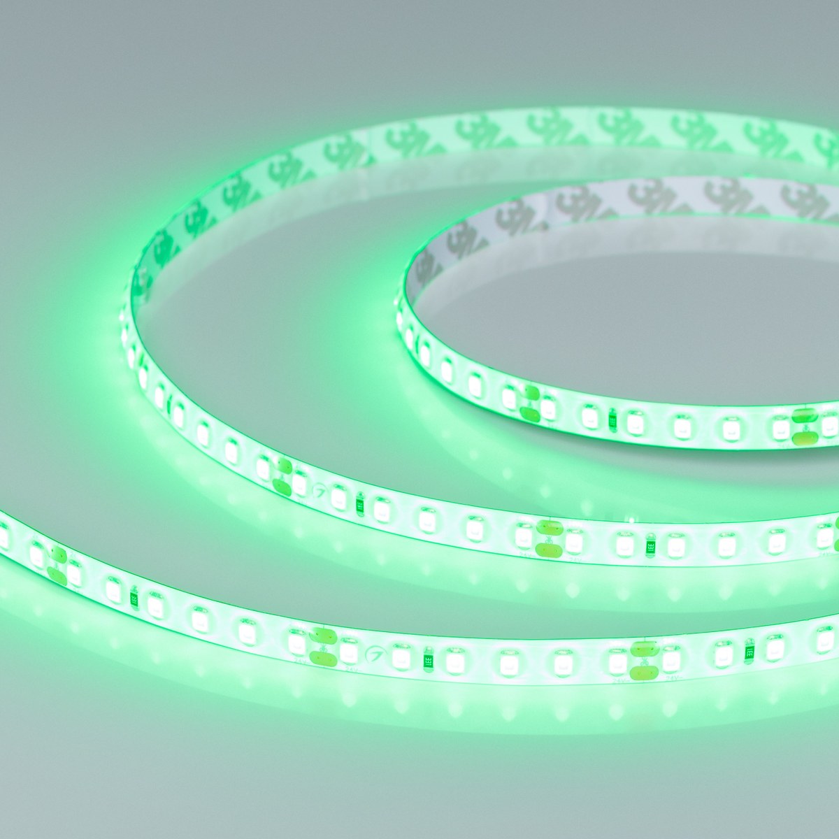Светодиодная лента герметичная RTW-SE-A120-8mm 24V Green (9.6 W/m, IP65, 2835, 5m)