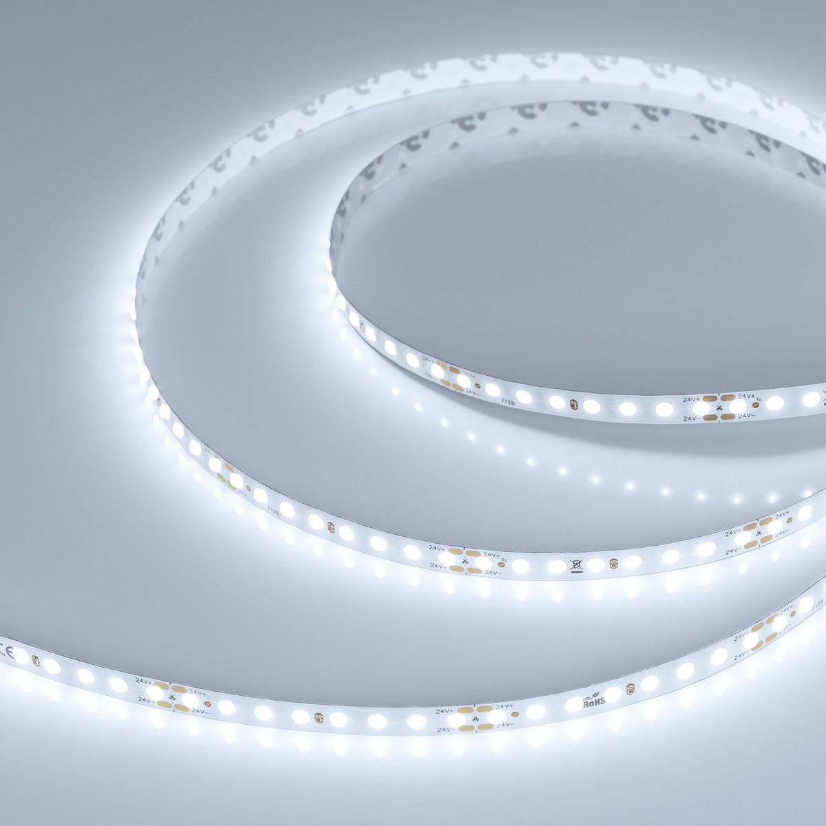 Светодиодная лента DOT-X128-8mm 24V White6000 (11 W/m, IP20, 5m)