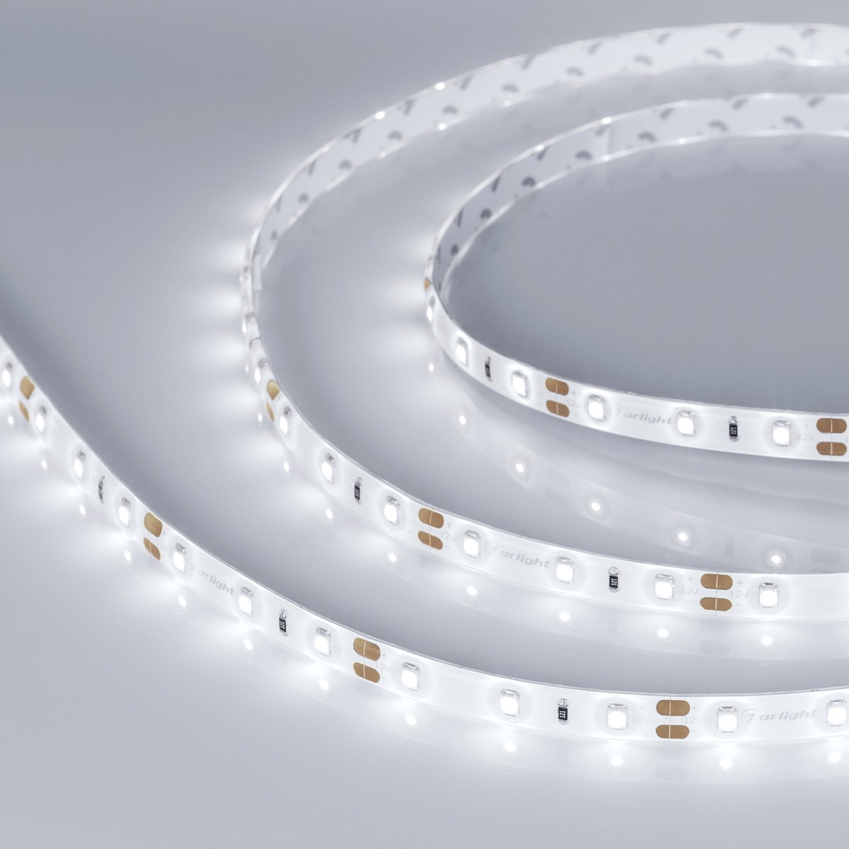 Светодиодная лента герметичная RTW-SE-A60-8mm 12V White6000 (7.2 W/m, IP65, 2835, 5m)