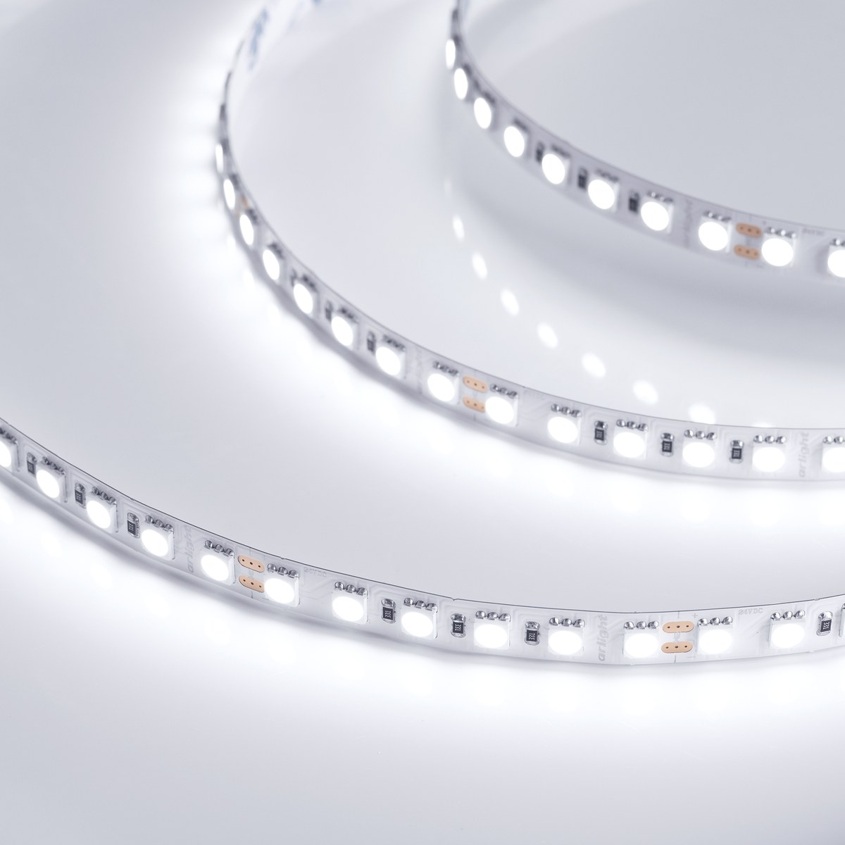 Светодиодная лента RT-B96-10mm 24V White6000 (23 W/m, IP20, 5060, 5m)