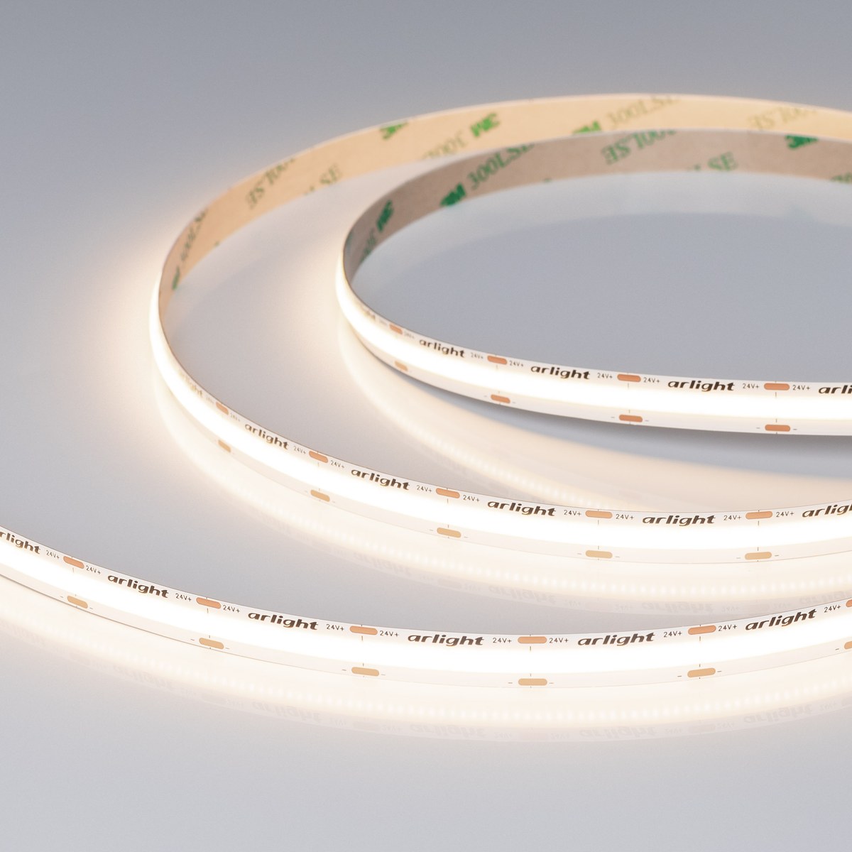 Светодиодная лента COB-X576-10mm 24V Day4000 (15 W/m, IP20, 5m)