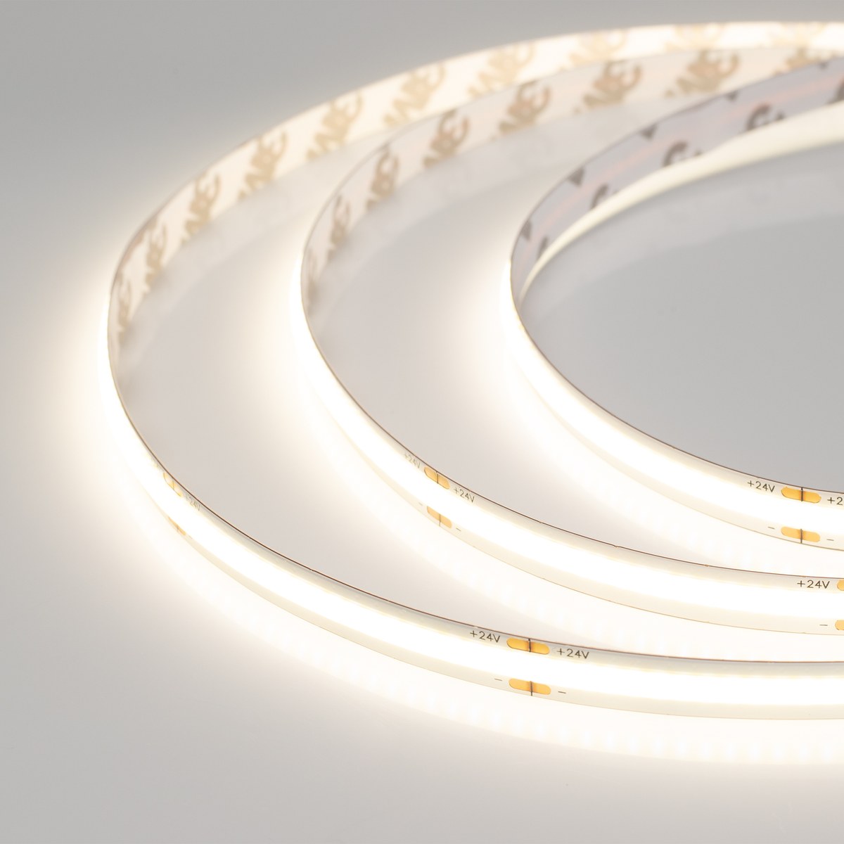 Светодиодная лента COB-X378-8mm 24V Day4000 (11 W/m, IP20, 5m)