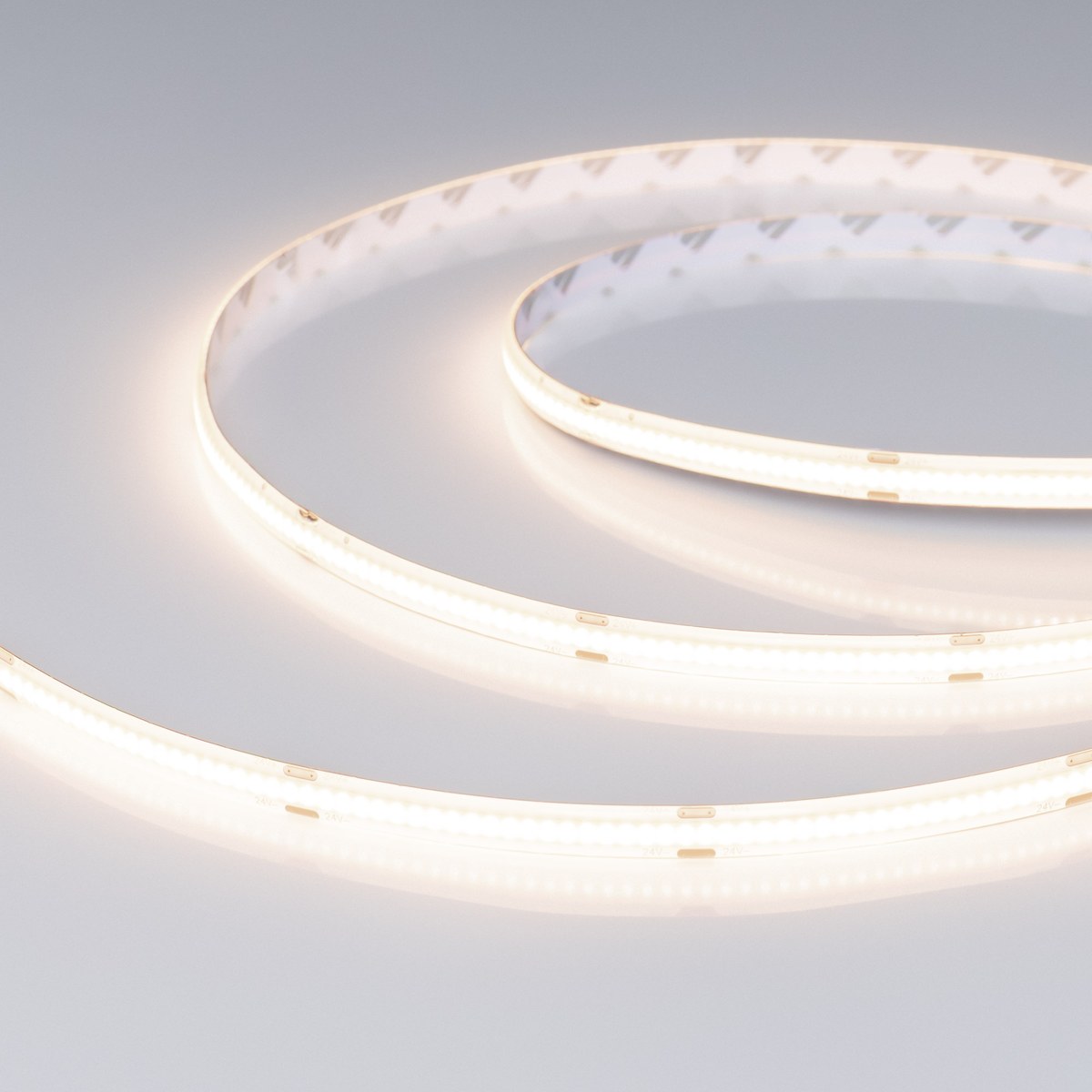 Светодиодная лента герметичная COB-SE-X378-8mm 24V Day4000 (11 W/m, IP65, 5m)
