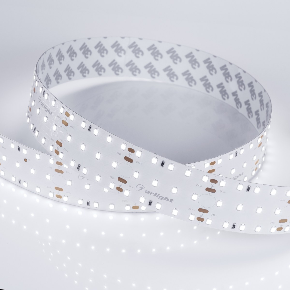 Светодиодная лента S2-A280-34mm 24V White6000 (25 W/m, IP20, 2835, 2.5m)