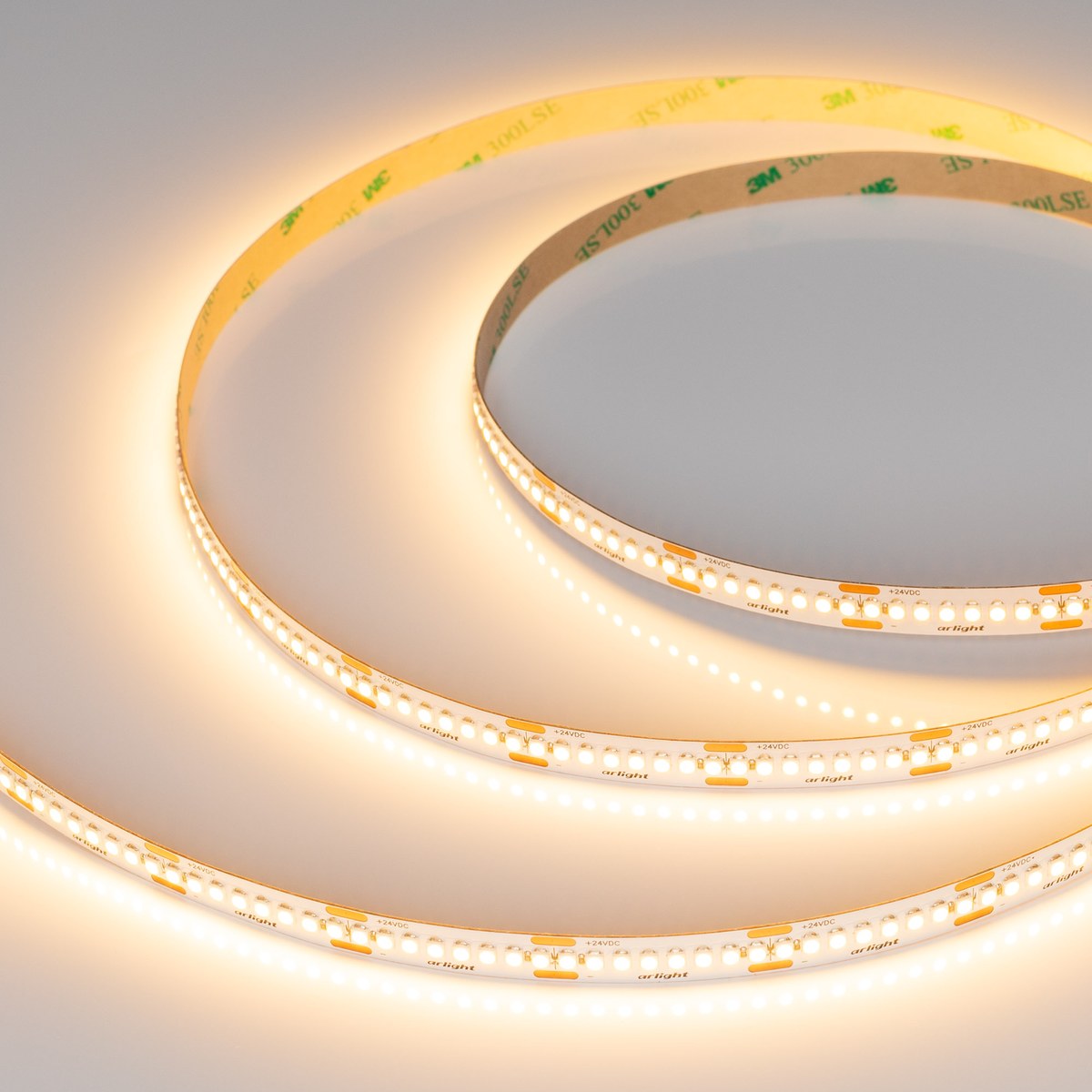 Светодиодная лента UL-A240-10mm 24V Warm2700 (19 W/m, IP20, 5m)