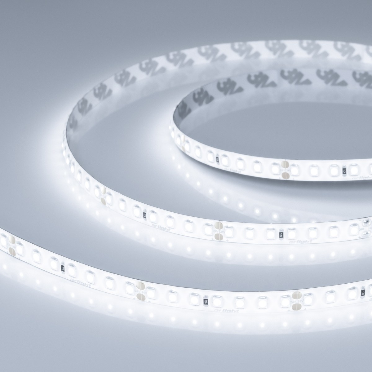 Светодиодная лента герметичная RTW-SE-A140-8mm 24V White6000 (5 W/m, IP65, 5m)