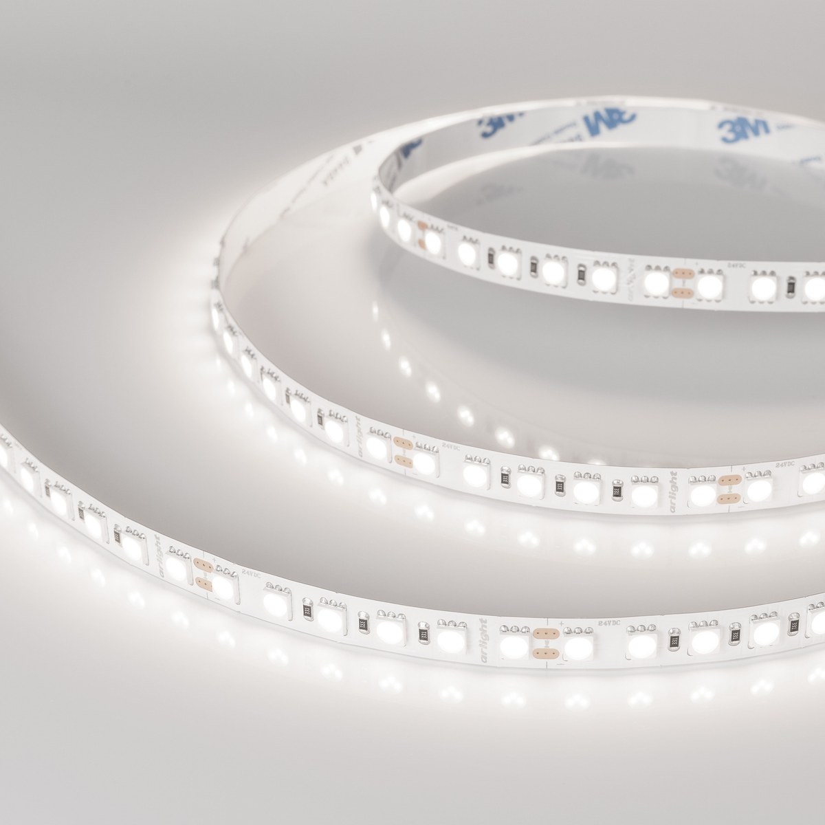 Светодиодная лента RT-B96-10mm 24V Day5000 (23 W/m, IP20, 5060, 5m)