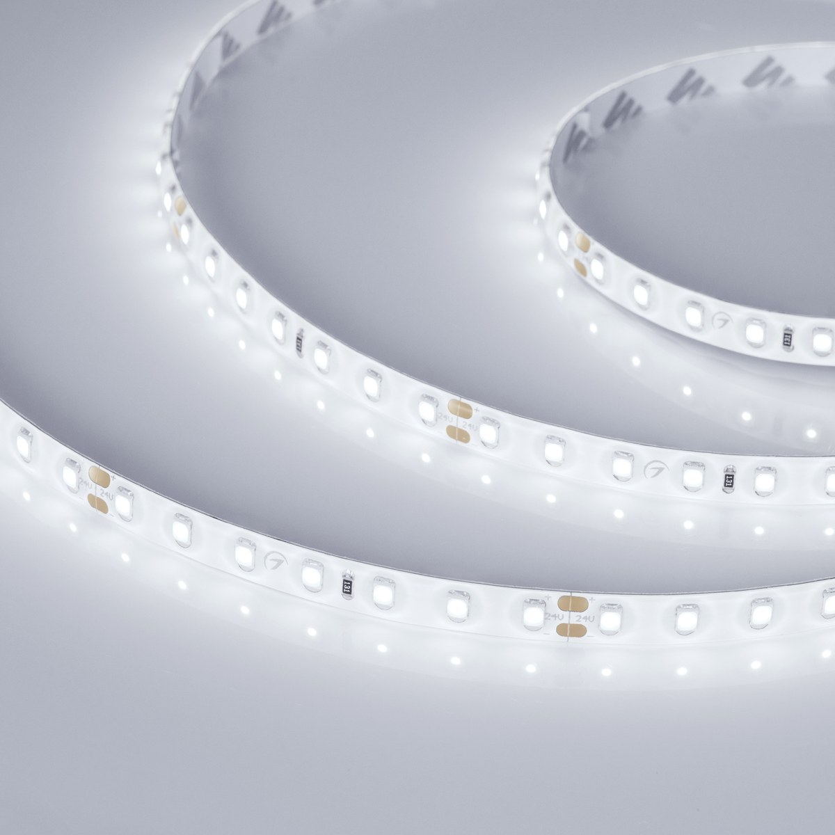 Светодиодная лента герметичная RTW-SE-A98-8mm 24V White6000 (10 W/m, IP65, 2835, 5m)