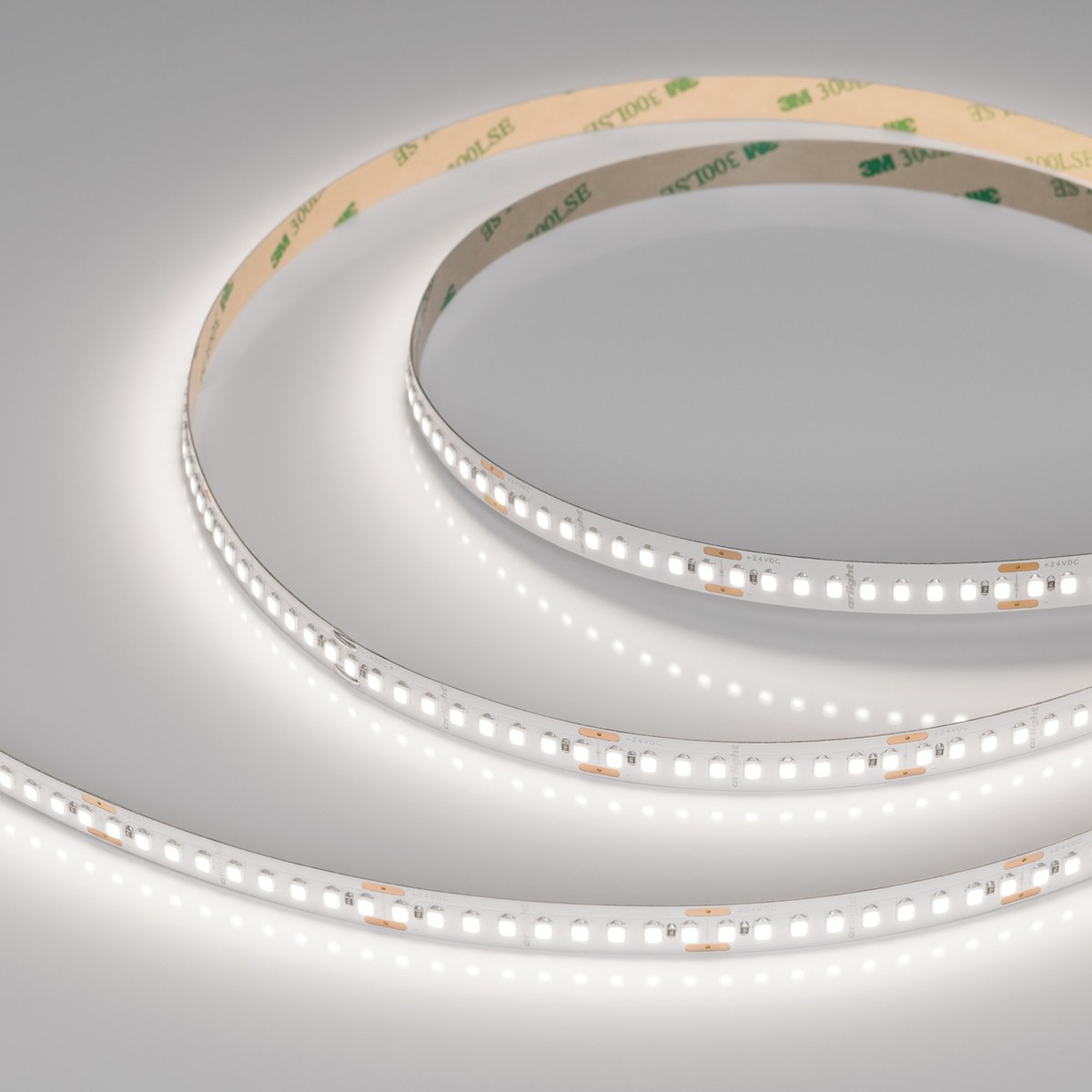 Светодиодная лента UL-A180-10mm 24V Day5000 (12 W/m, IP20, 5m)