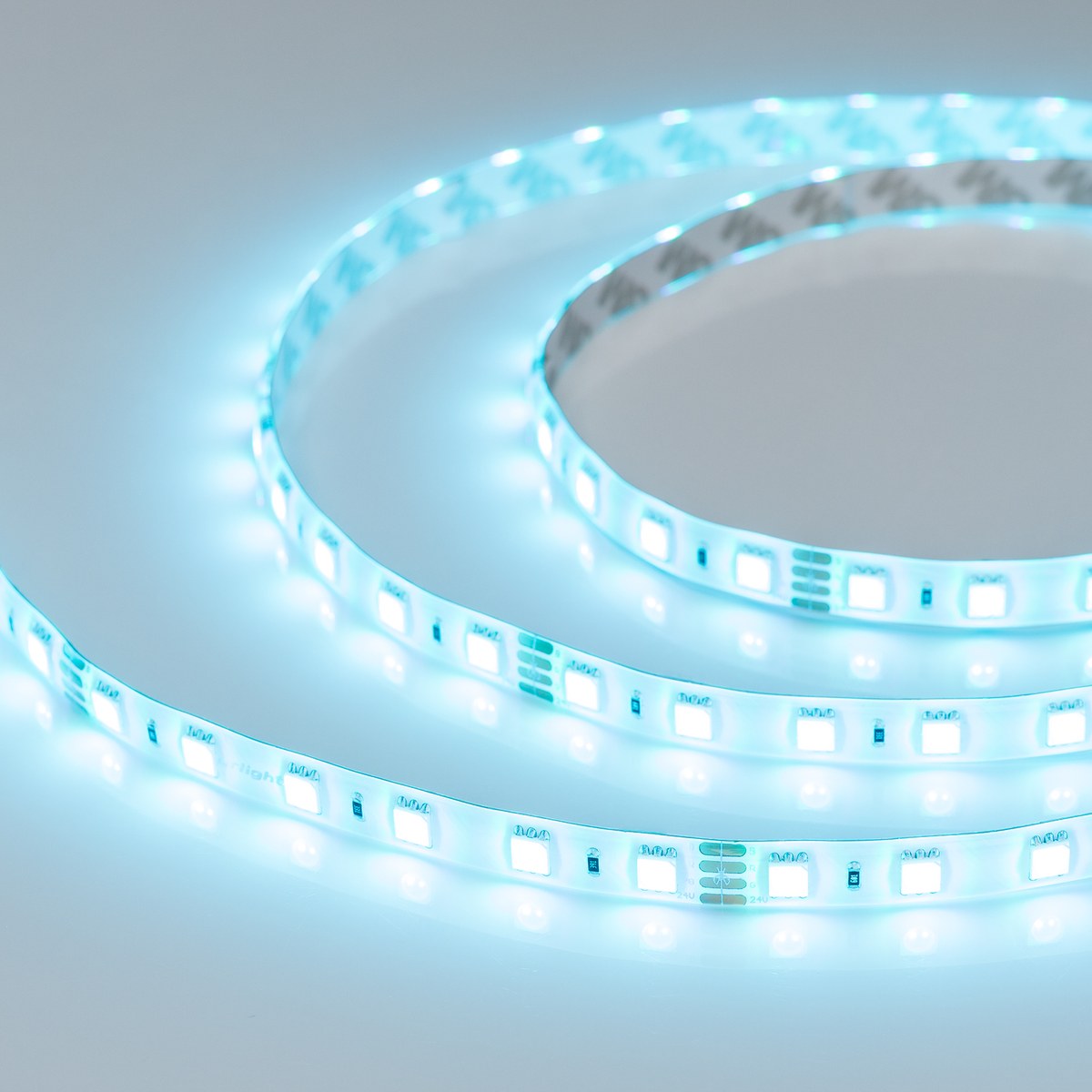 Светодиодная лента герметичная RTW-SE-B60-10mm 24V RGB (14.4 W/m, IP65, 5060, 5m)