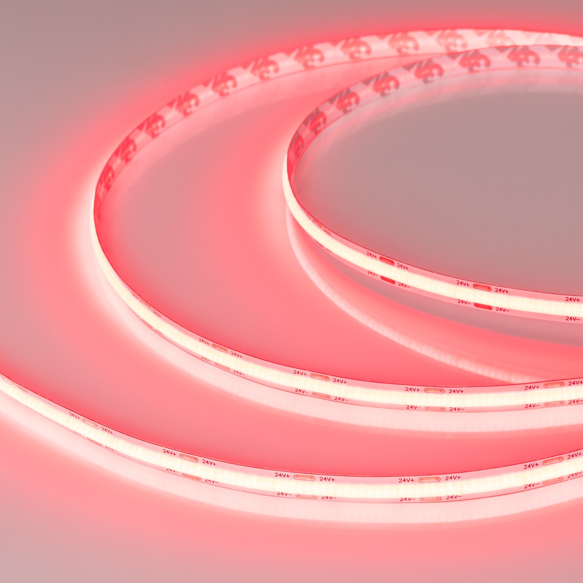 Светодиодная лента COB-X544-8mm 24V Red (11.5 W/m, IP20, CSP, 5m)