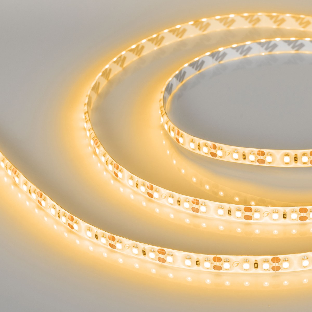 Светодиодная лента герметичная RTW-SE-A120-8mm 12V Yellow (9.6 W/m, IP65, 2835, 5m)