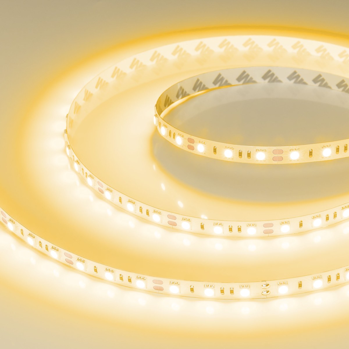 Светодиодная лента RT-B60-10mm 12V Yellow (14.4 W/m, IP20, 5060, 5m)