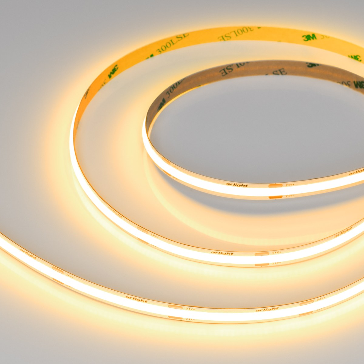 Светодиодная лента COB-X480-8mm 24V Gold (8 W/m, IP20, 5m)