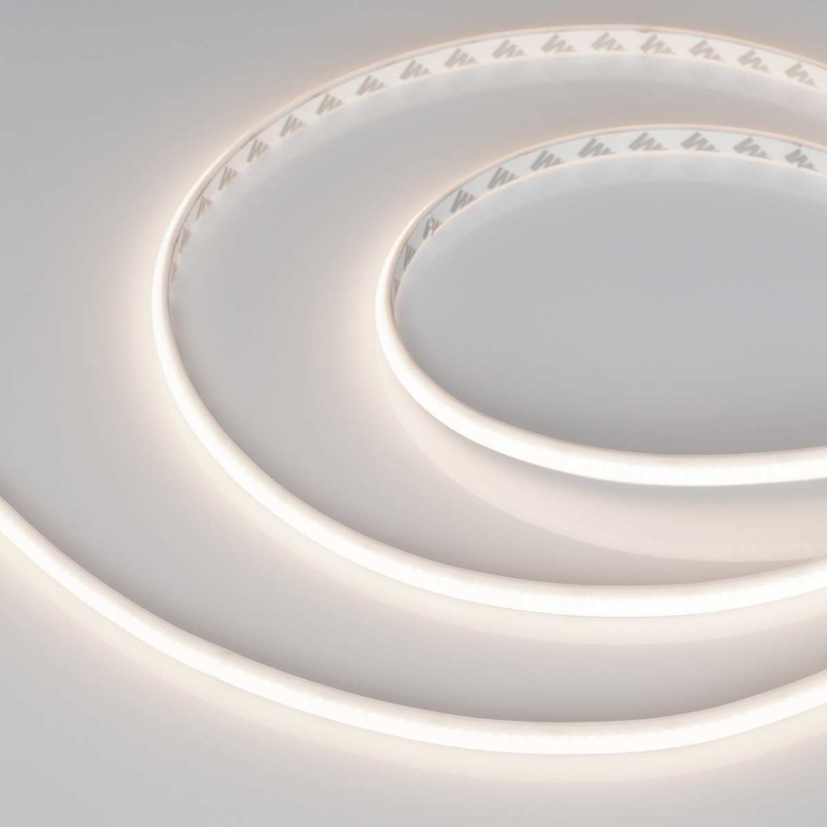 Светодиодная лента герметичная MICROLED-PW-M288-10mm 24V Day4000 (12 W/m, IP66, 2216, 5m)