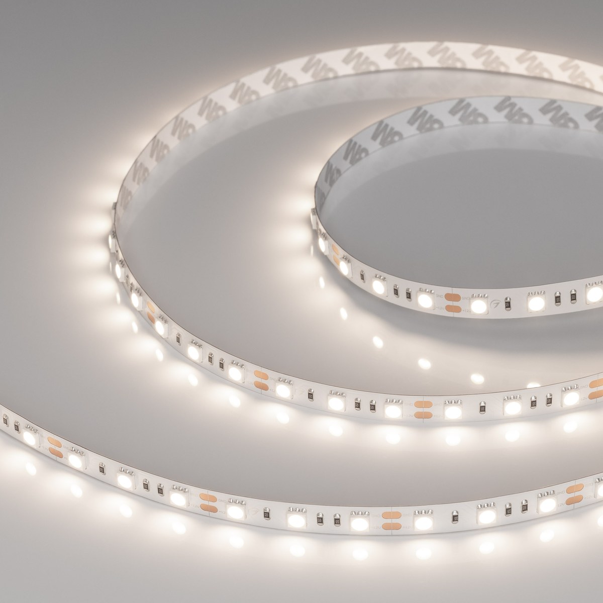 Светодиодная лента RT-B60-10mm 12V Day4000 (14.4 W/m, IP20, 5060, 5m)