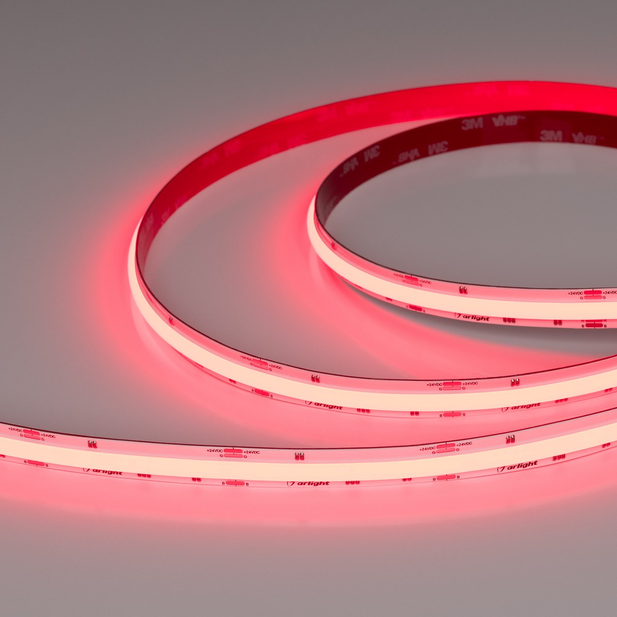 Светодиодная лента COB-X1134-12mm 24V RGB (15 W/m, IP20, 5m)