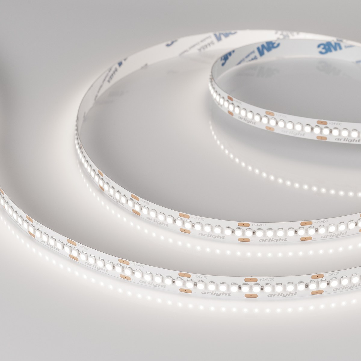 Светодиодная лента RT-A240-10mm 24V Day5000 (19.2 W/m, IP20, 3528, 5m)
