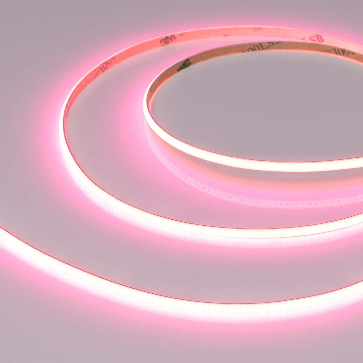 Светодиодная лента COB-X480-4mm 24V Pink (4 W/m, IP20, 5m)