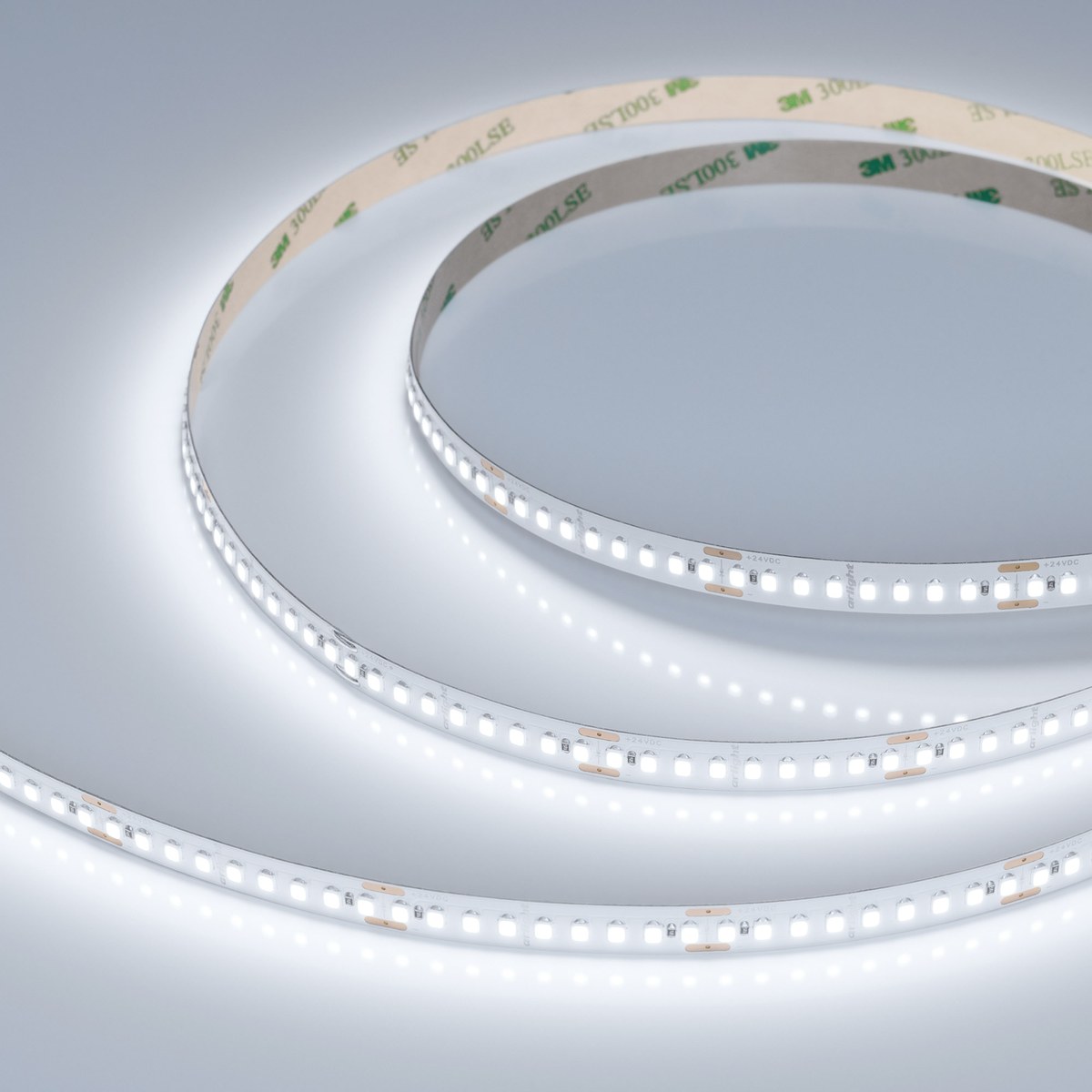 Светодиодная лента UL-A180-10mm 24V White6000 (12 W/m, IP20, 5m)