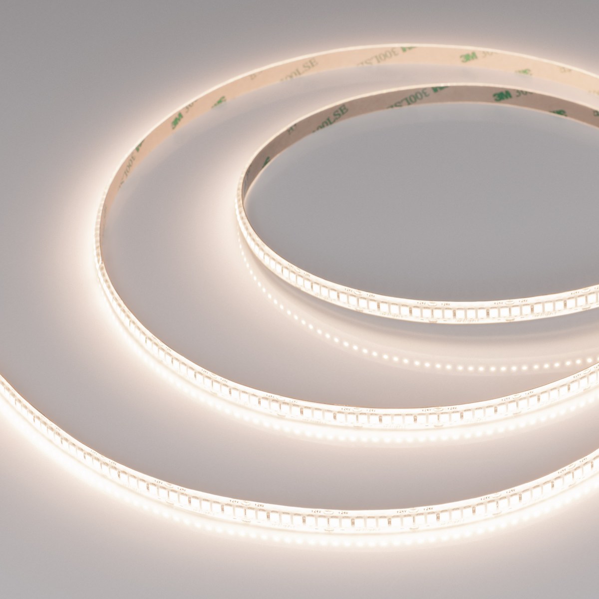 Светодиодная лента герметичная RTW-SE-A280-8mm 24V Warm3500 (10 W/m, IP65, 5m)