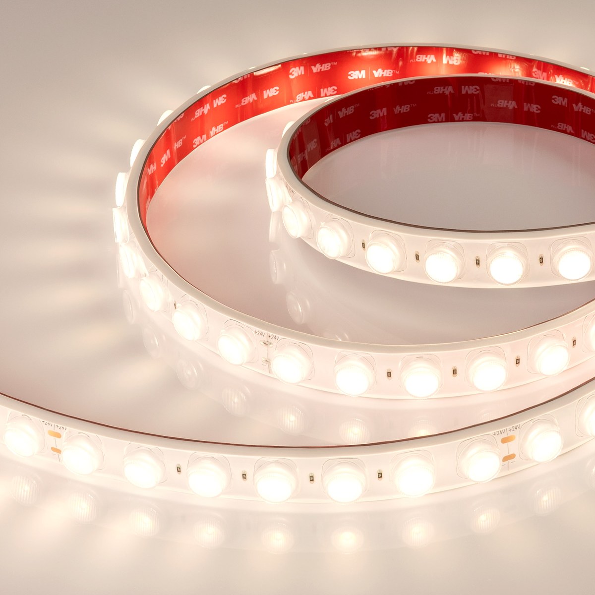 Светодиодная лента герметичная FLT-PS-A42-23mm 24V Warm2700 (21 W/m, IP67, 30deg, 5m)