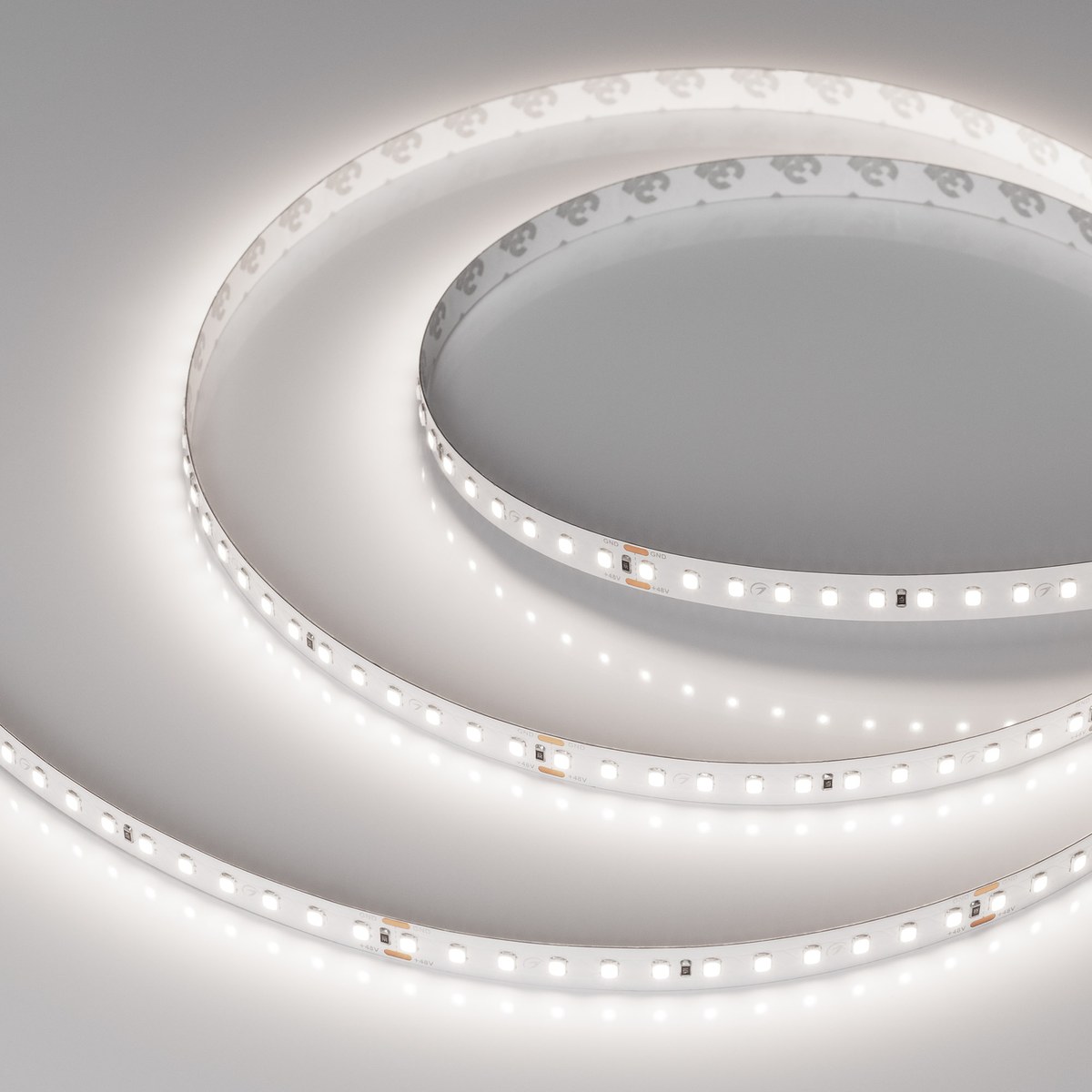 Светодиодная лента UL-A120-10mm 48V Day5000 (10 W/m, IP20, 30m)