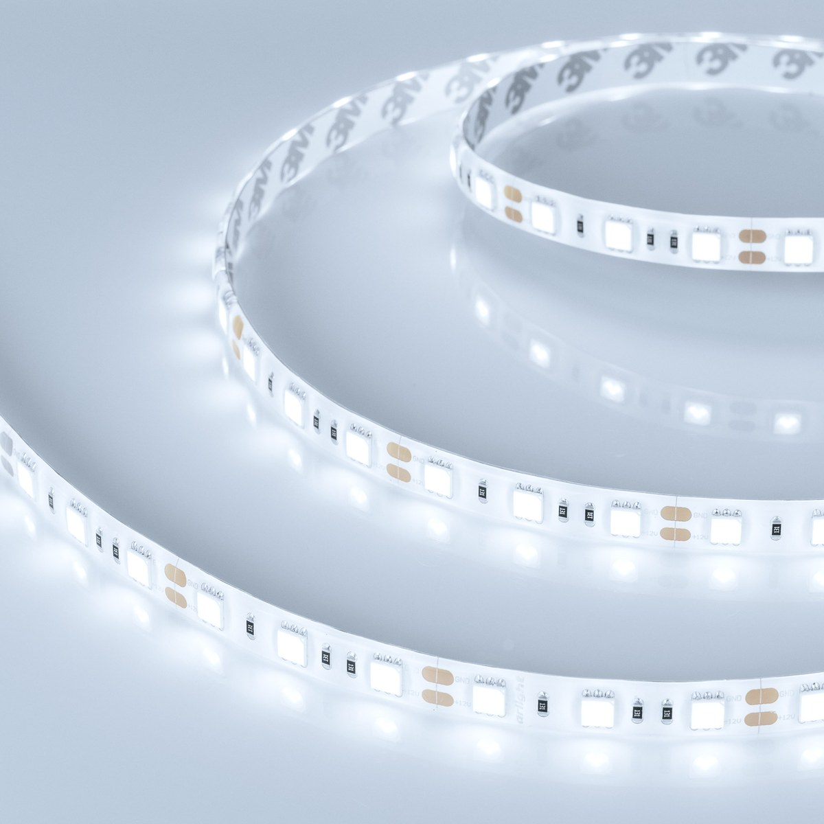 Светодиодная лента герметичная RTW-SE-B60-10mm 12V White6000 (14.4 W/m, IP65, 5060, 5m)