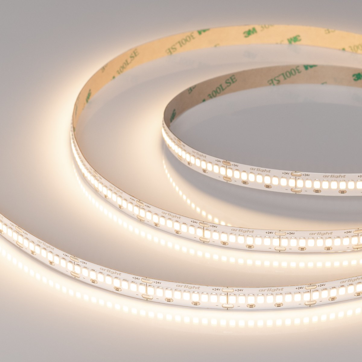 Светодиодная лента ULTRA-A288-10mm 24V Warm3000 (17 W/m, IP20, 5m)