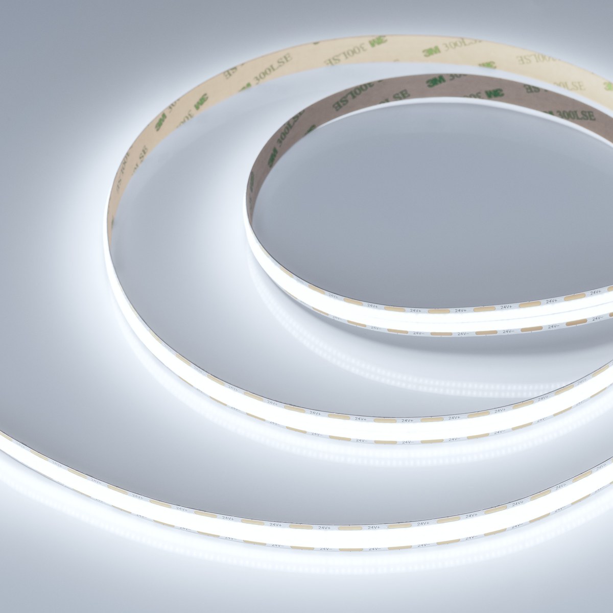 Светодиодная лента COB-X1088-12mm 24V White6000 (22 W/m, IP20, 5m)
