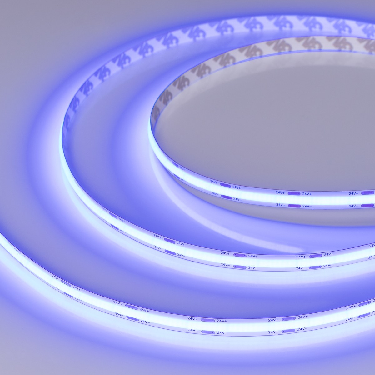 Светодиодная лента COB-X544-8mm 24V Blue (11.5 W/m, IP20, CSP, 5m)