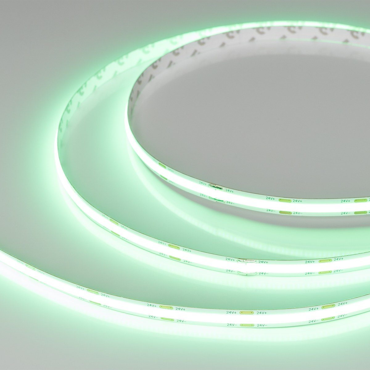 Светодиодная лента COB-X544-8mm 24V Green (11.5 W/m, IP20, 5m)