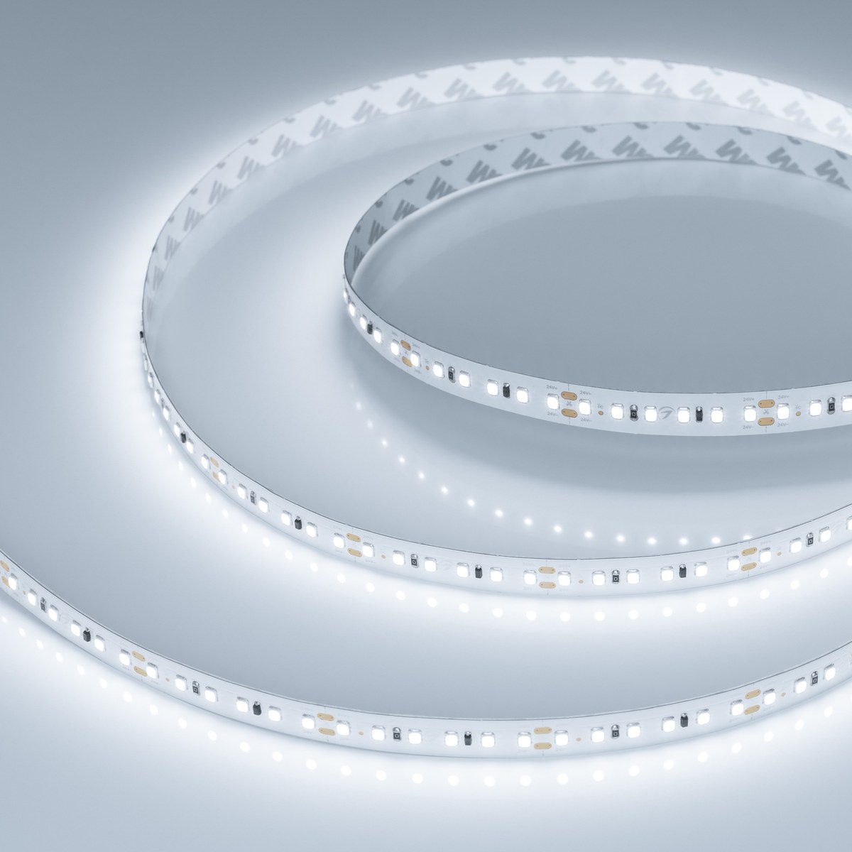 Светодиодная лента IC2-A120-12mm 24V White6000 (9.6W/m, IP20, 2835, 20m)