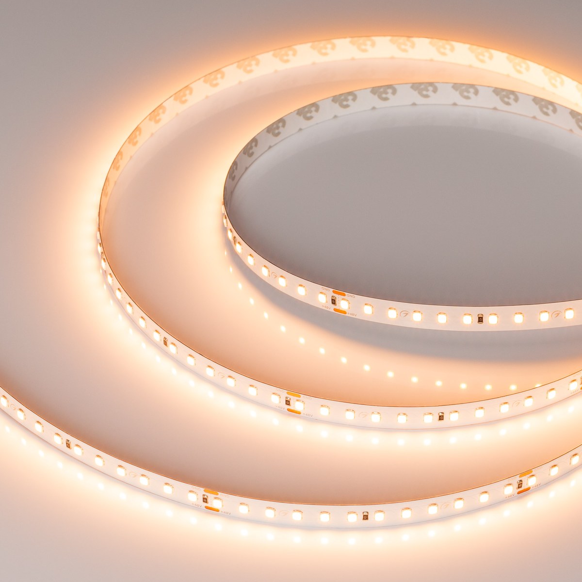 Светодиодная лента UL-A120-10mm 48V Warm2400 (10 W/m, IP20, 30m)