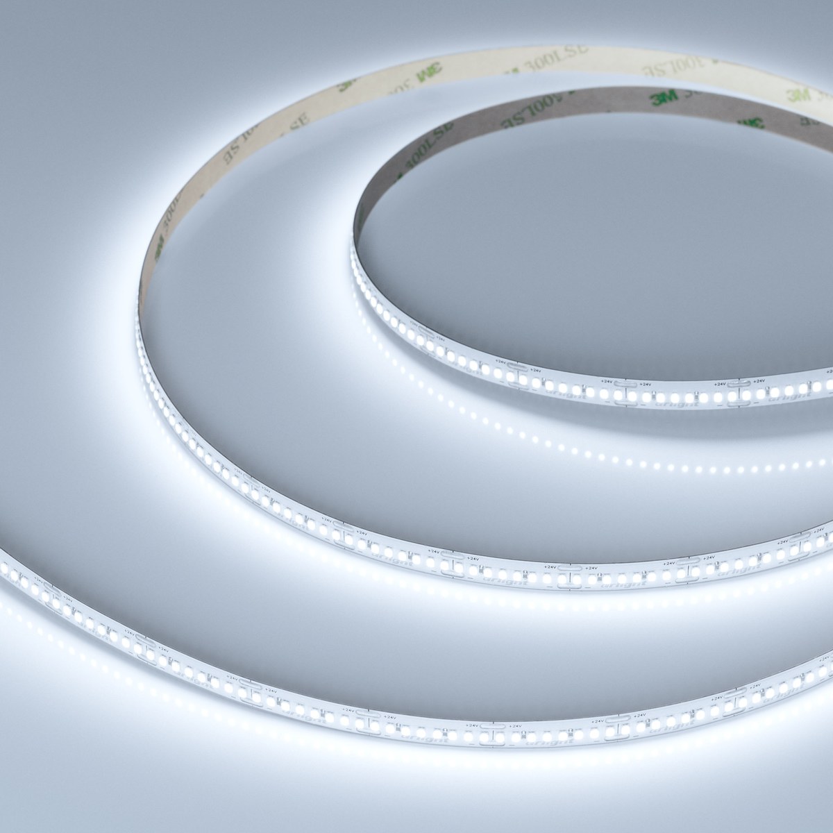 Светодиодная лента MICROLED-M320-8mm 24V White6000 (8 W/m, IP20, 2216, 5m)