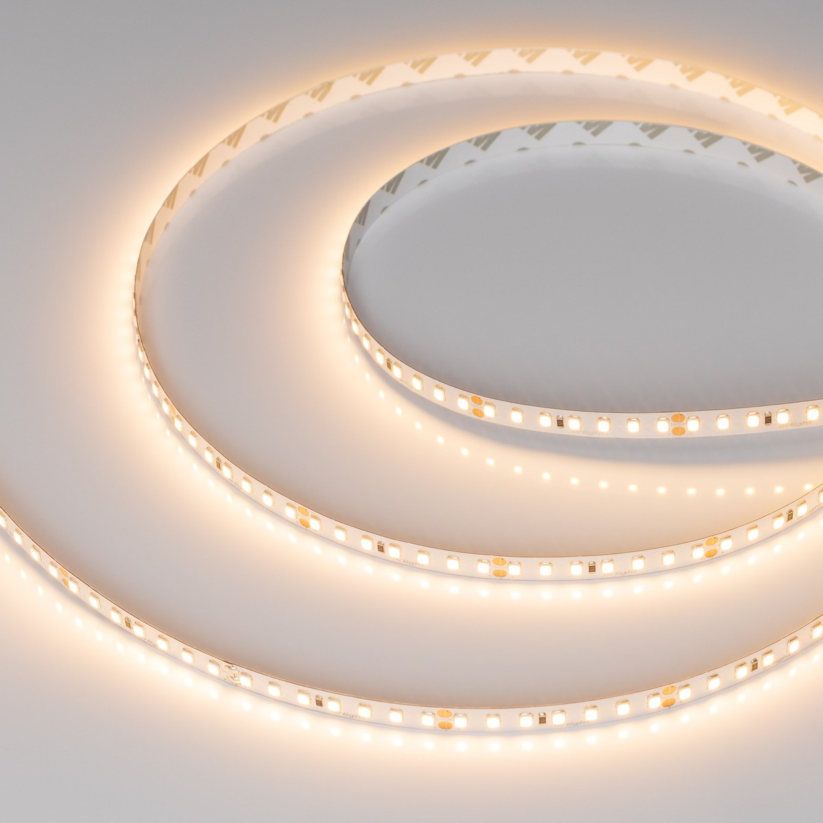 Светодиодная лента UL-A140-8mm 24V Warm2700 (10 W/m, IP20, 5m)