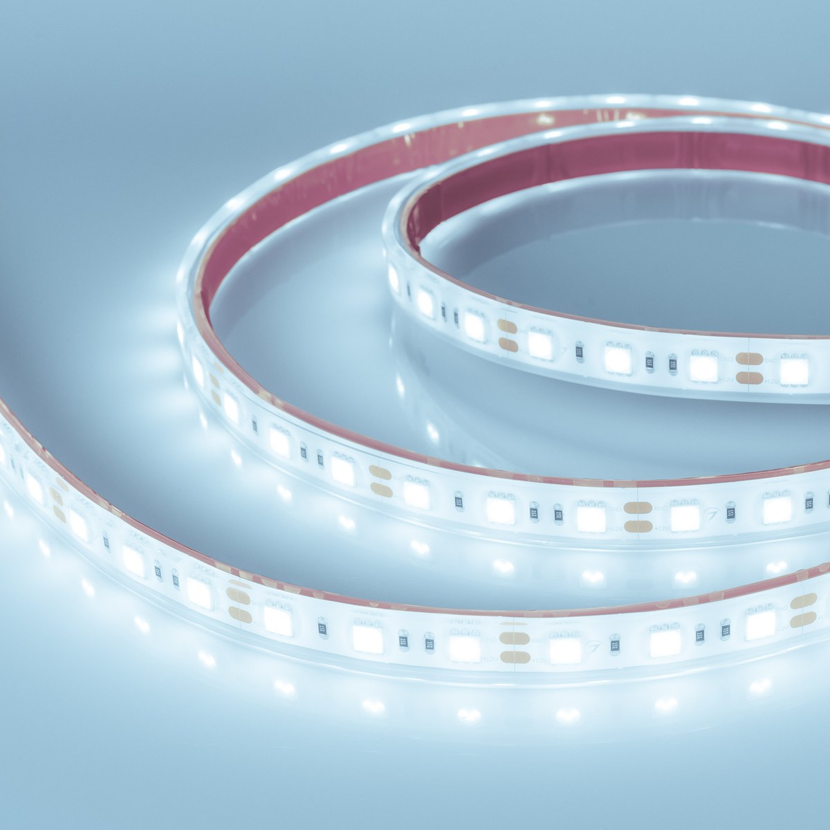 Светодиодная лента герметичная RTW-PFS-B60-13mm 12V Cool 10K (14.4 W/m, IP68, 5060, 5m)