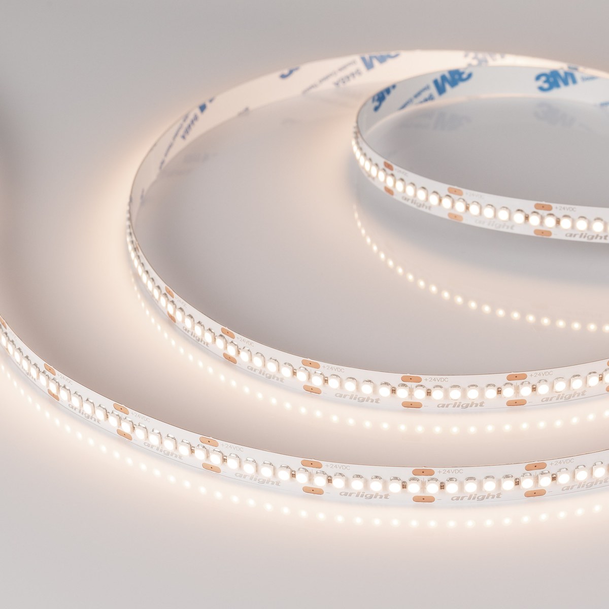 Светодиодная лента RT-A240-10mm 24V Warm3500 (19.2 W/m, IP20, 3528, 5m)