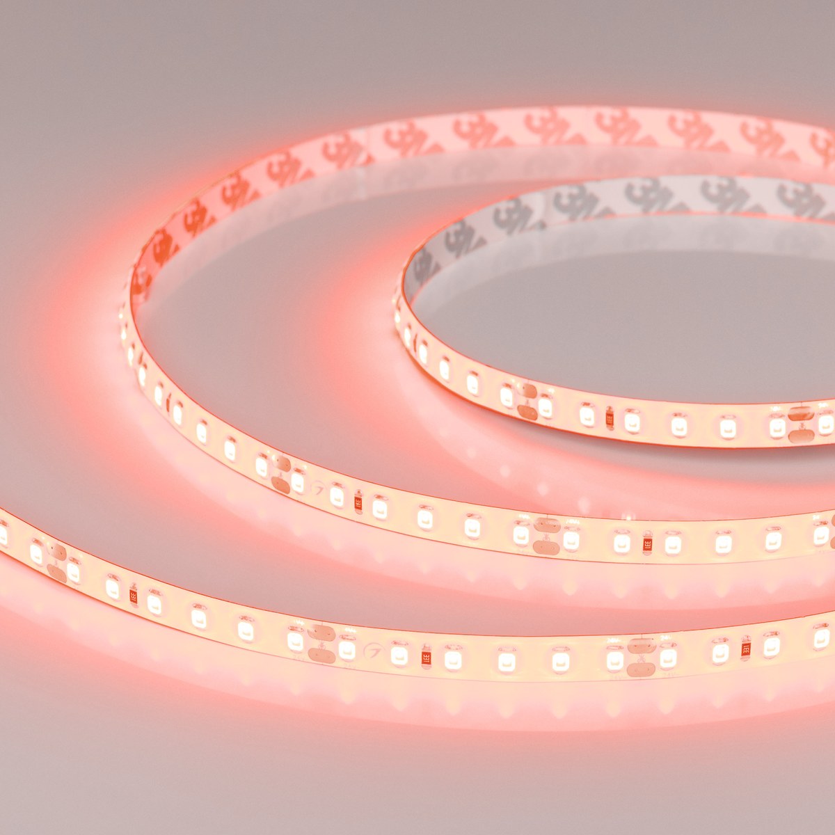 Светодиодная лента герметичная RTW-SE-A120-8mm 24V Red (9.6 W/m, IP65, 2835, 5m)